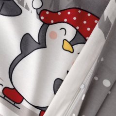 Flanelové povlečení Basas Silber