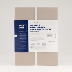Prostěradlo Avance Jersey 45 Beige