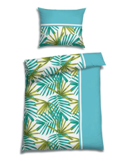 Krepové povlečení Florella Selka Türkis