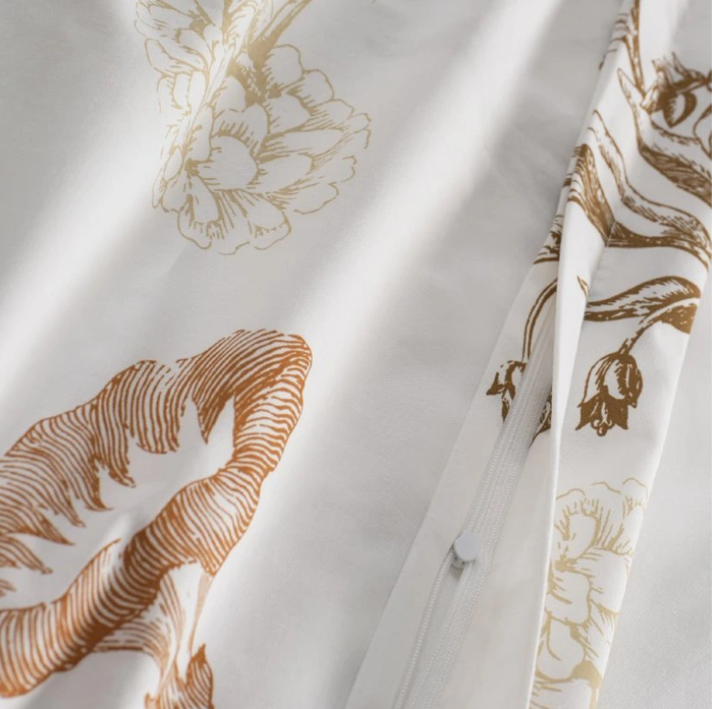 Povlečení Florella Renforcé Leni Bronze