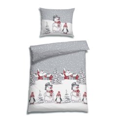 Flanelové povlečení Renun Grau