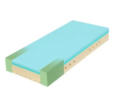 Matrace Super Fox Blue Classic fest bok