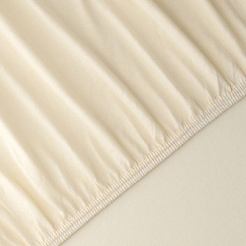 Prostěradlo Avance Jersey Elastan Ivory