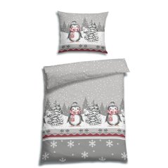 Flanelové povlečení Cesa Grau