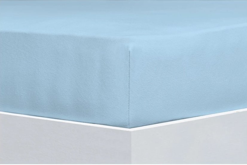Prostěradlo Florella Fein Jersey 55 Hellblau