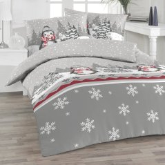 Flanelové povlečení Cesa Grau