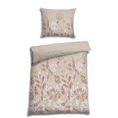 Flanelové povlečení Inas Beige
