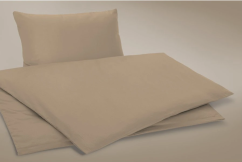 Saténové povlečení Mirabell Cappuccino