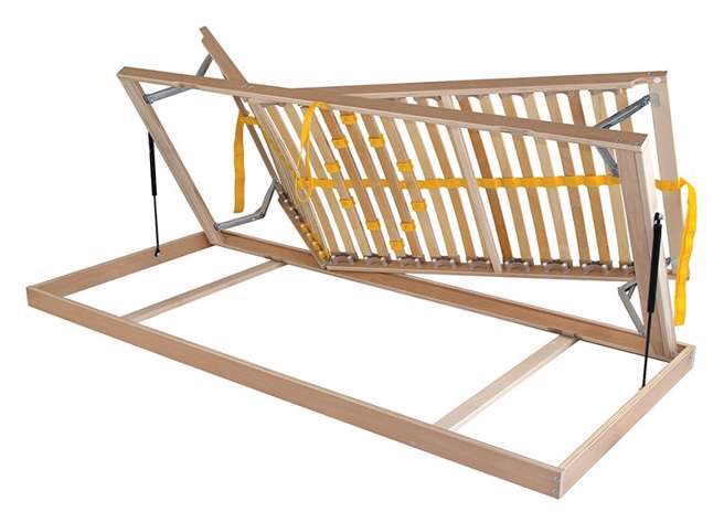 Výklopný polohovací lamelový rošt Duostar Kombi P HN Pravý / Levý