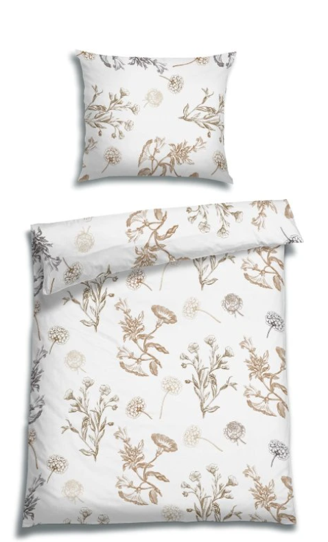 Povlečení Florella Renforcé Leni Bronze