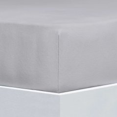 Prostěradlo Avance Jersey Elastan Silber