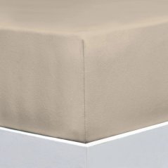 Prostěradlo Avance Jersey Elastan Beige