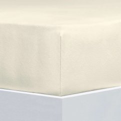 Prostěradlo Avance Jersey Elastan Ivory