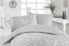 Saténové povlečení Bree Silber Satin