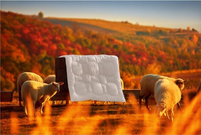 Vlněná přikrývka Charmbed Wooly