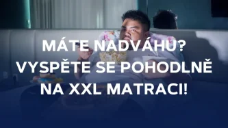 Máte nadváhu? Vyspěte se pohodlně na XXL matraci!
