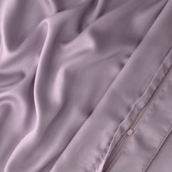 Saténové povlečení Edel Tencel Uni Lilac s chladivým efektem