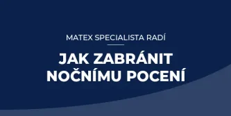 Noční pocení - jak zabránit nočnímu pocení