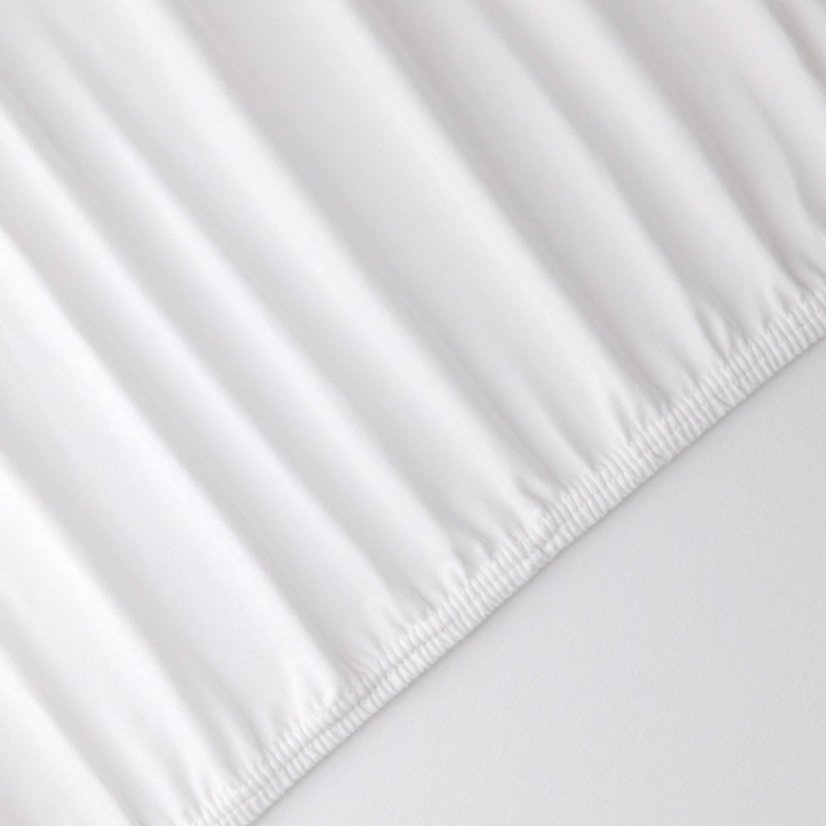 Prostěradlo Avance Jersey Elastan Weiss