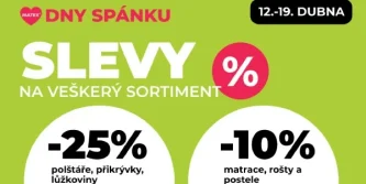 Dny spánku u Matexu