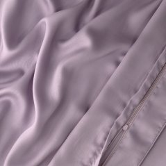 Saténové povlečení Edel Tencel Uni Lilac s chladivým efektem