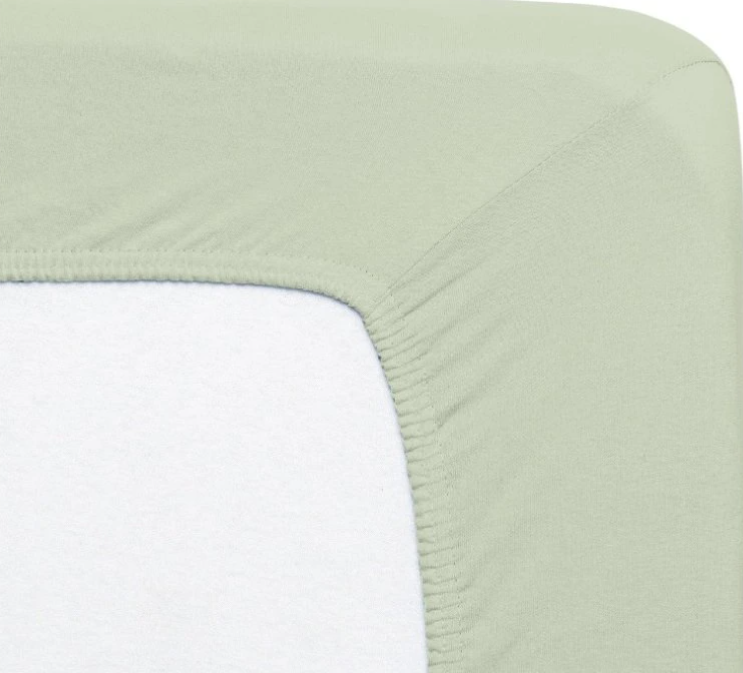 Prostěradlo Solit Jersey Pastell Gruen