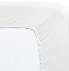 Prostěradlo Solit Jersey Weiss