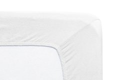 Prostěradlo Avance Jersey Elastan Weiss