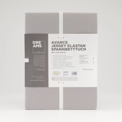 Prostěradlo Avance Jersey Elastan Silber
