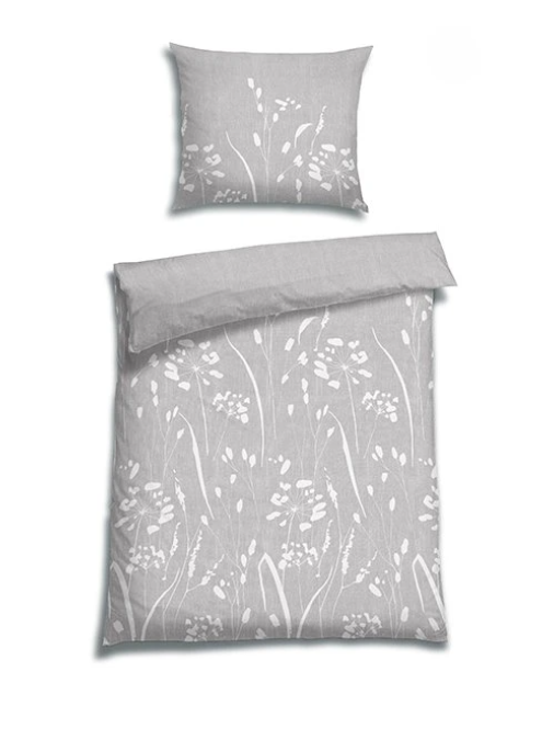 Saténové povlečení Bree Silber Satin